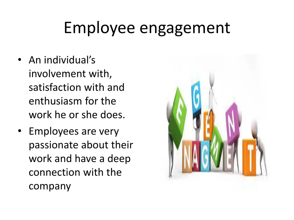 employee engagement