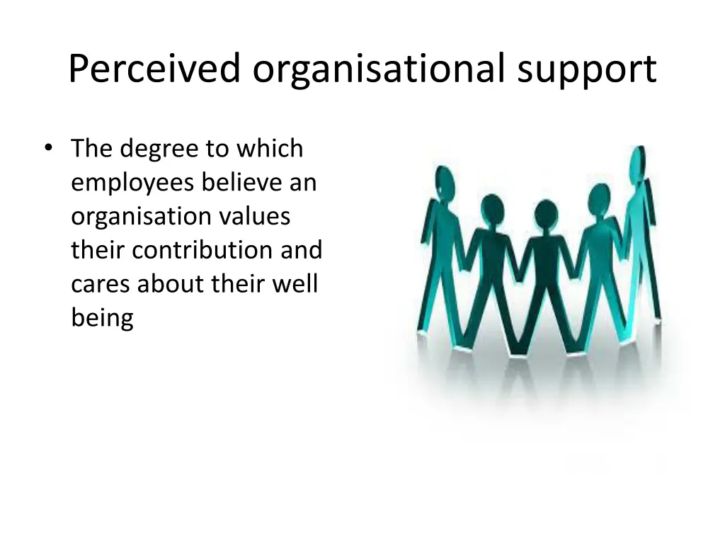 perceived organisational support