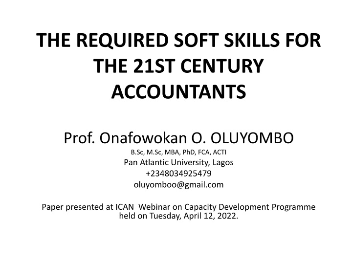 the required soft skills for the 21st century