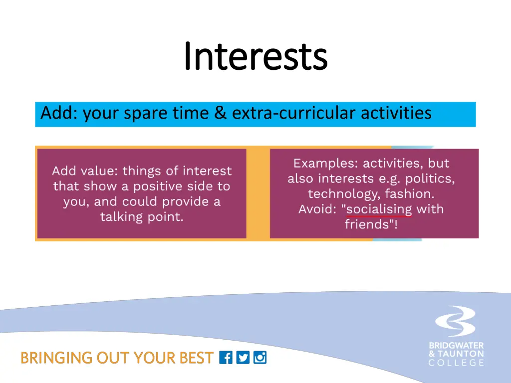 interests interests