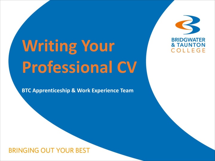 writing your professional cv