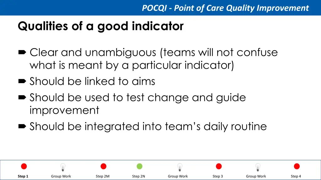 pocqi point of care quality improvement 30