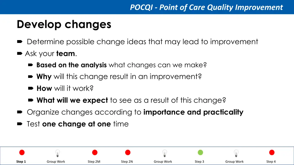 pocqi point of care quality improvement 41