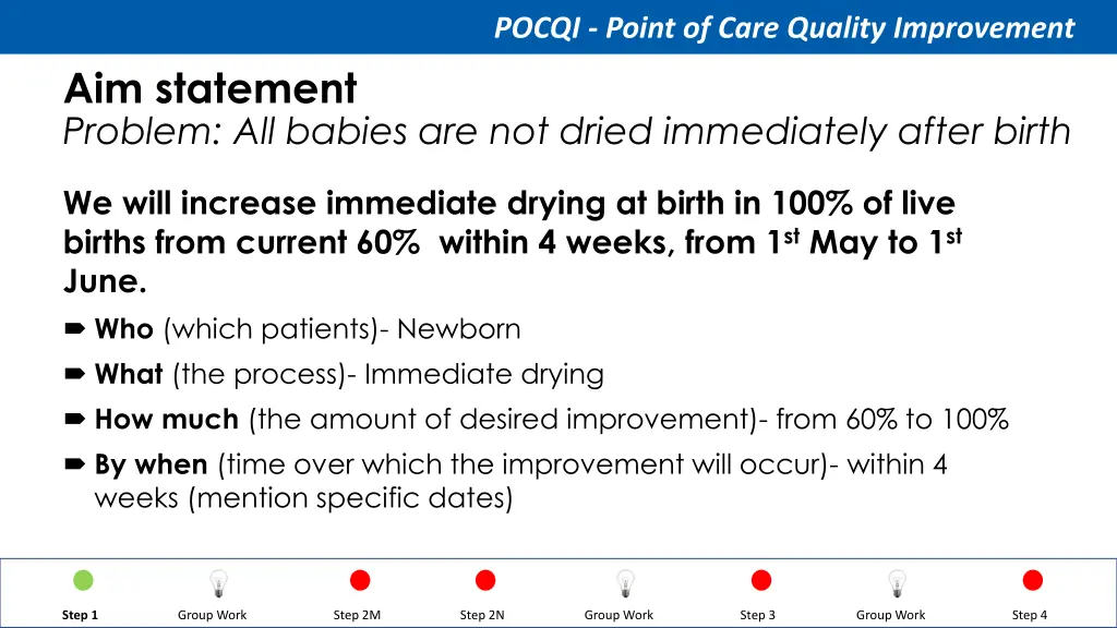 pocqi point of care quality improvement 8