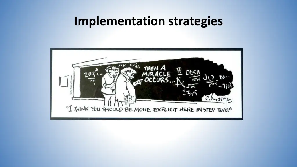 implementation strategies