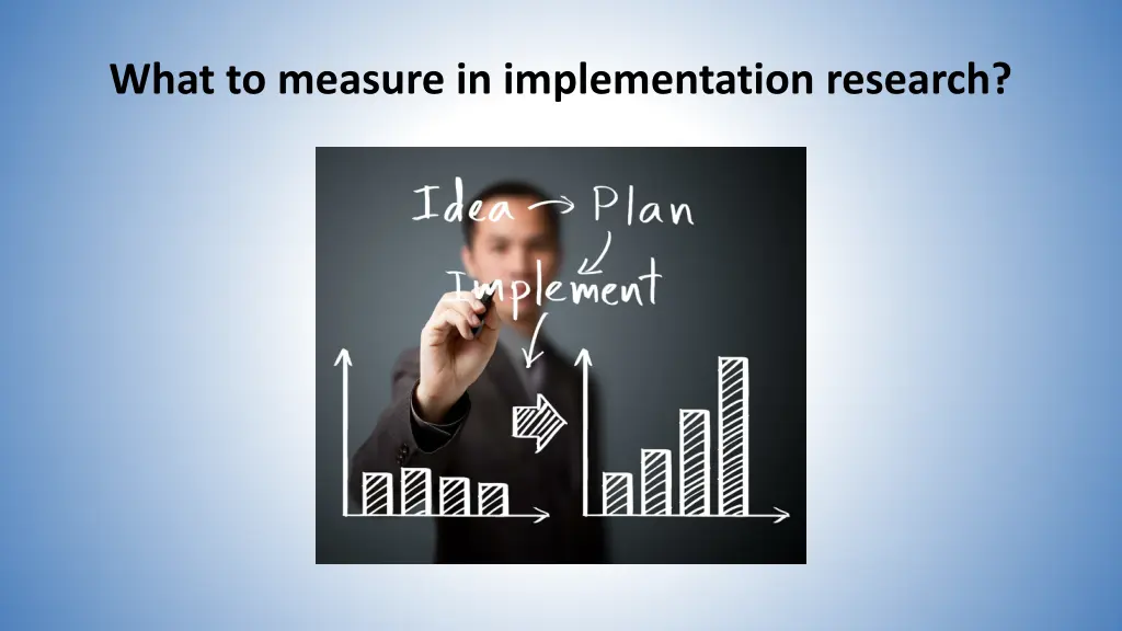 what to measure in implementation research