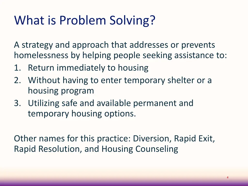 what is problem solving