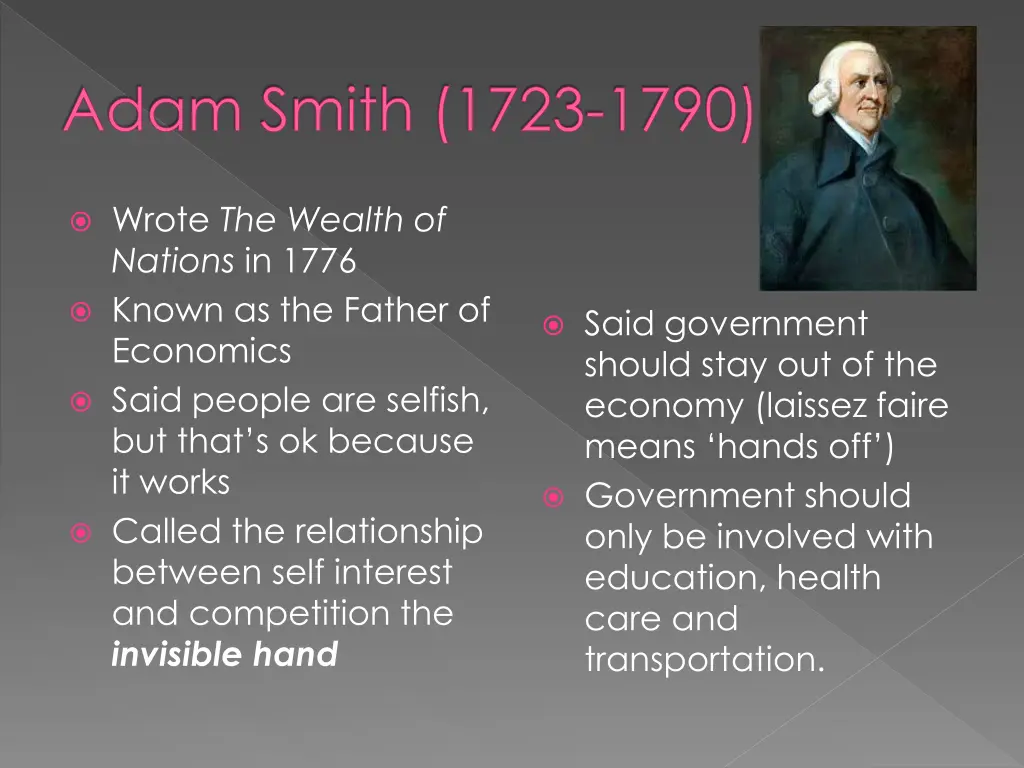 adam smith 1723 1790