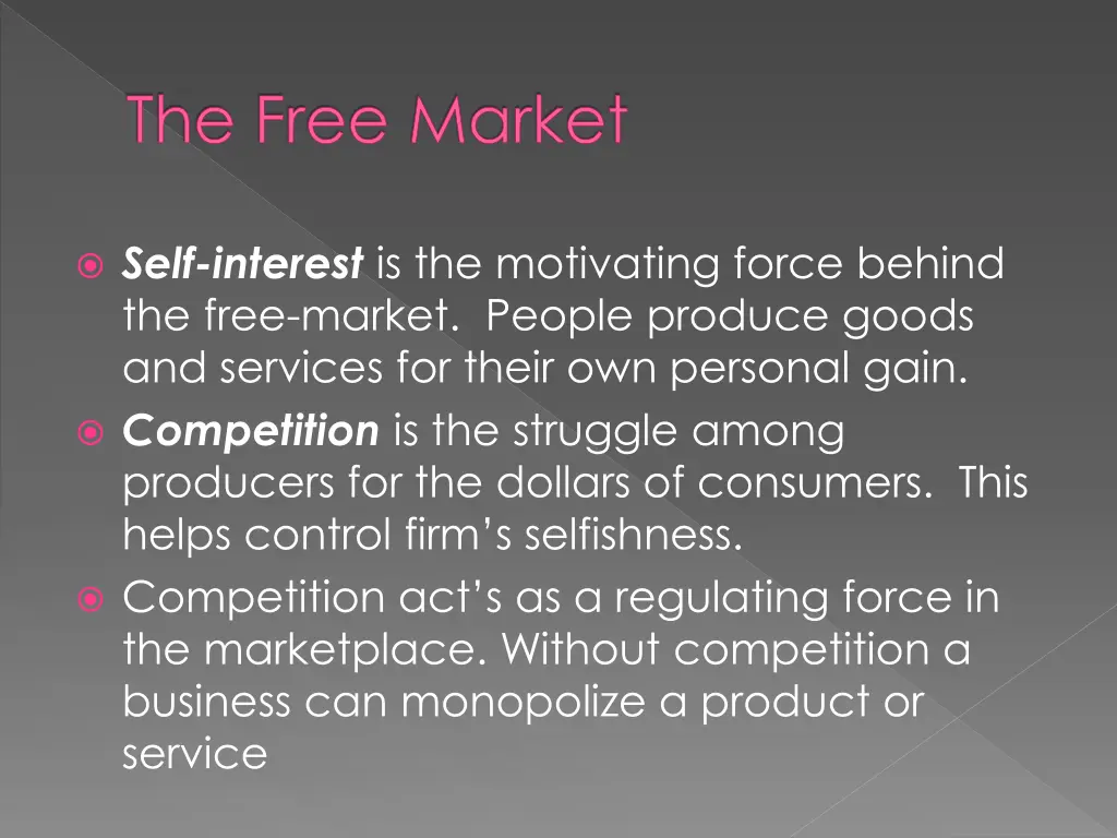 the free market 3