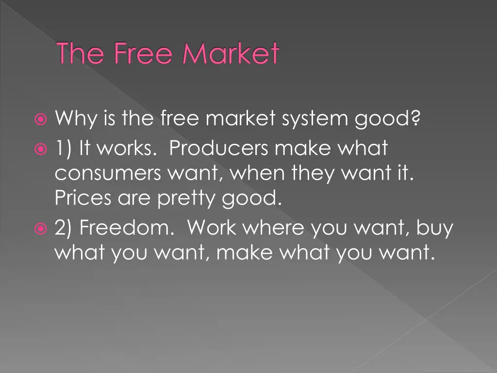 the free market 5