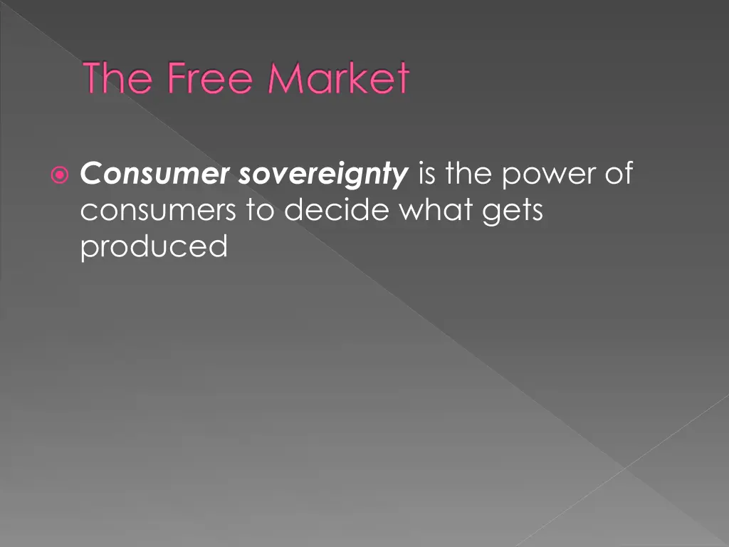 the free market 7