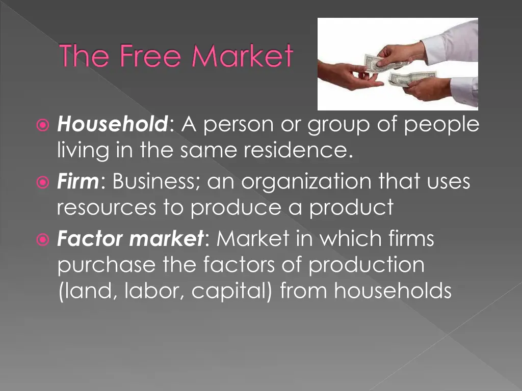 the free market