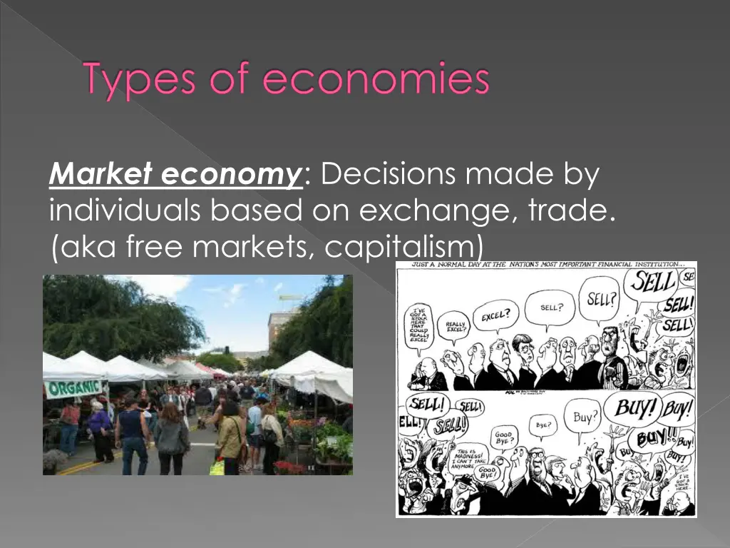 types of economies 1