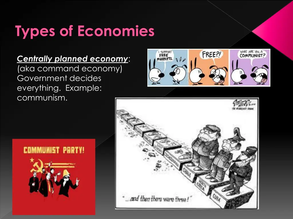 types of economies 2