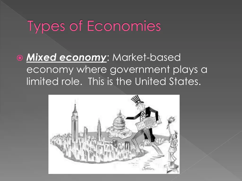 types of economies 3