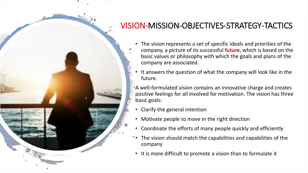 vision vision mission mission objectives