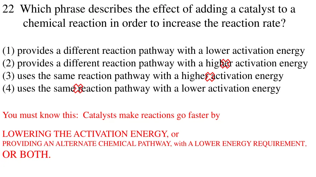 22 which phrase describes the effect of adding 1