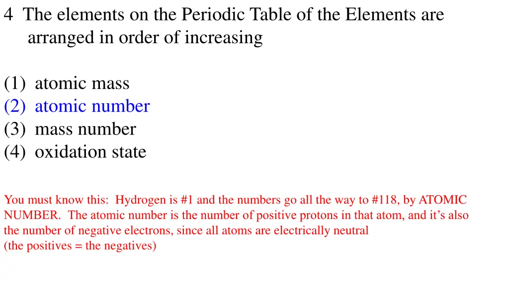 4 the elements on the periodic table 1