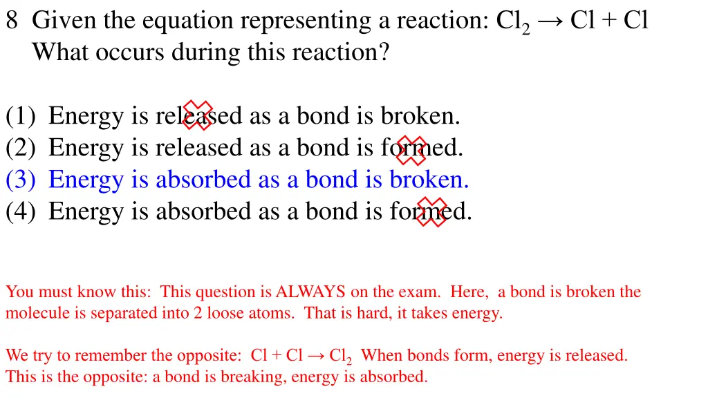 8 given the equation representing a reaction 1