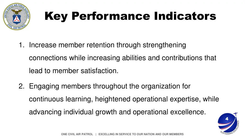 key performance indicators