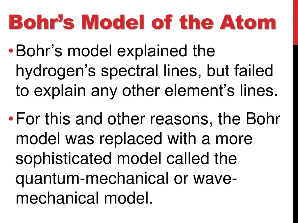 bohr s model of the atom bohr s model explained