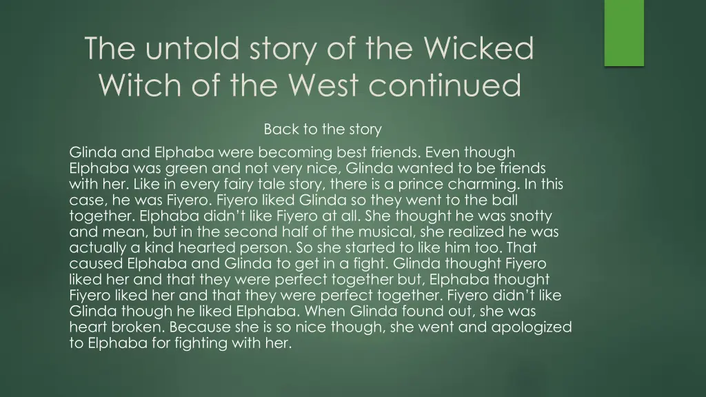 the untold story of the wicked witch of the west 1