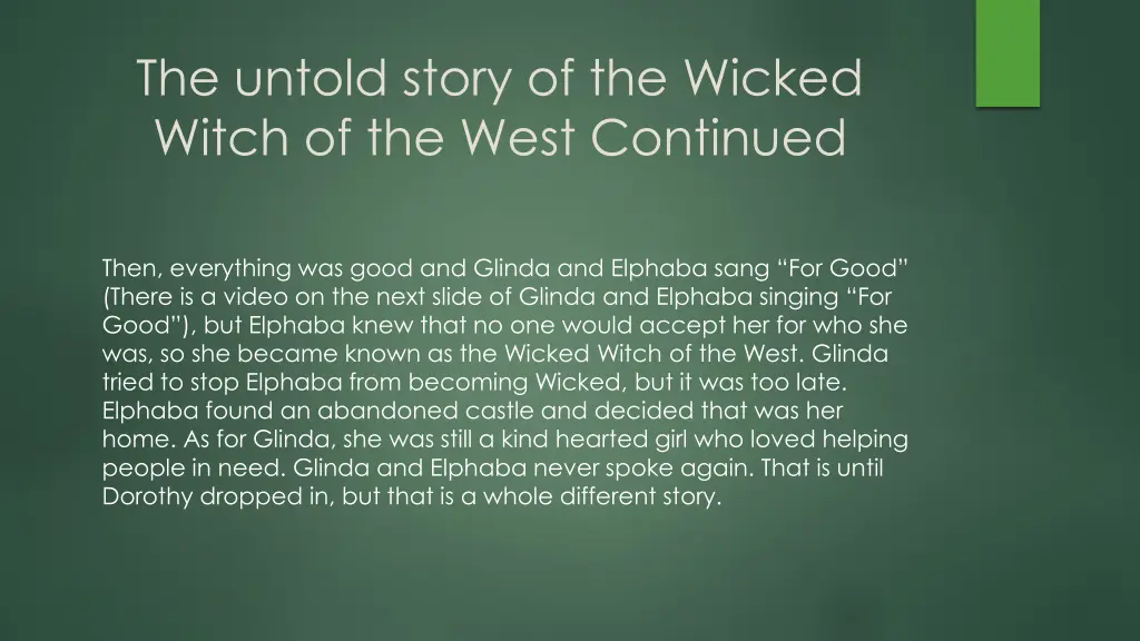 the untold story of the wicked witch of the west 2