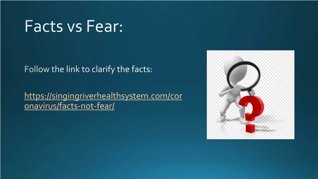 facts vs fear