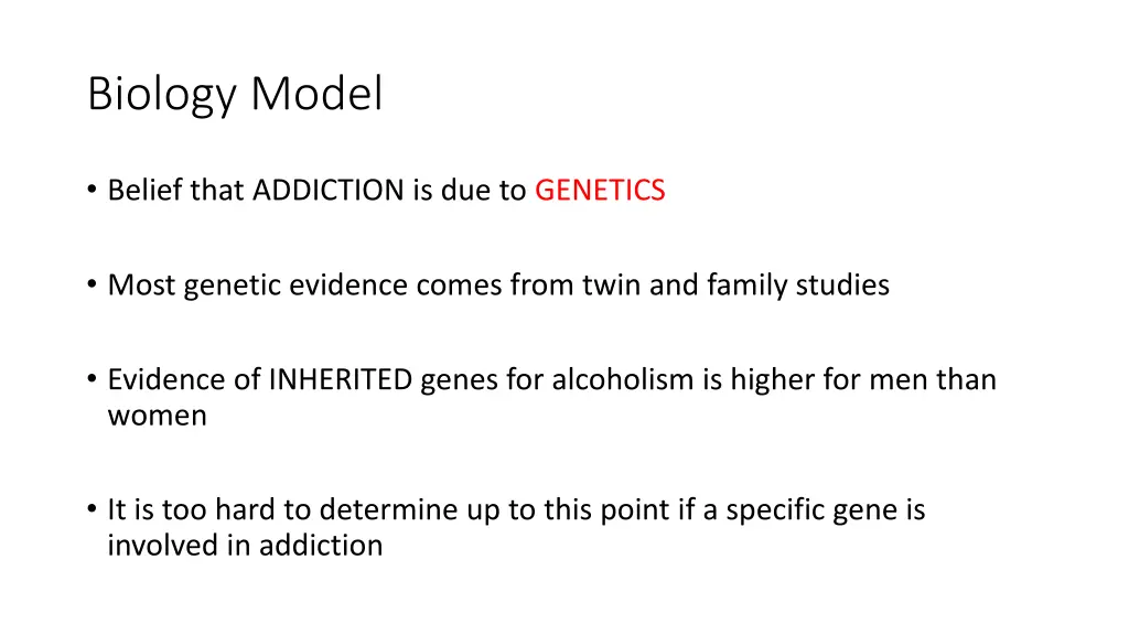 biology model