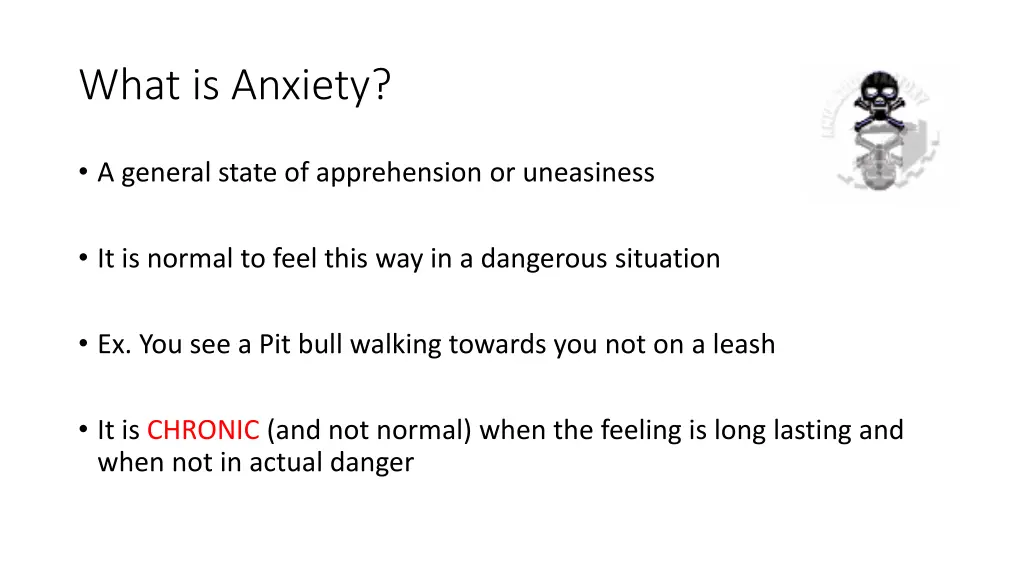 what is anxiety