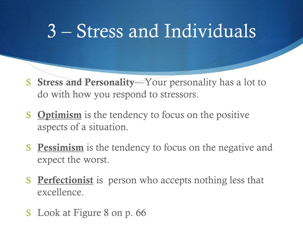 3 stress and individuals 1