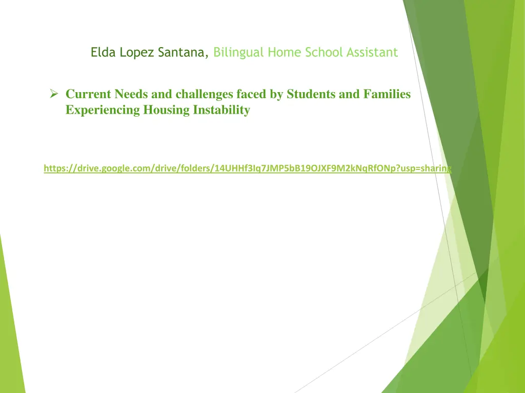 elda lopez santana bilingual home school assistant