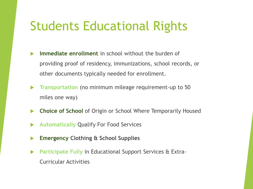 students educational rights