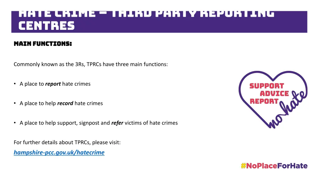 hate crime third party reporting centres 2