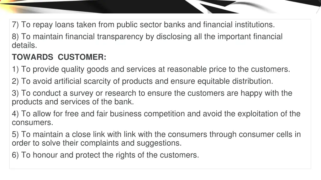 7 to repay loans taken from public sector banks