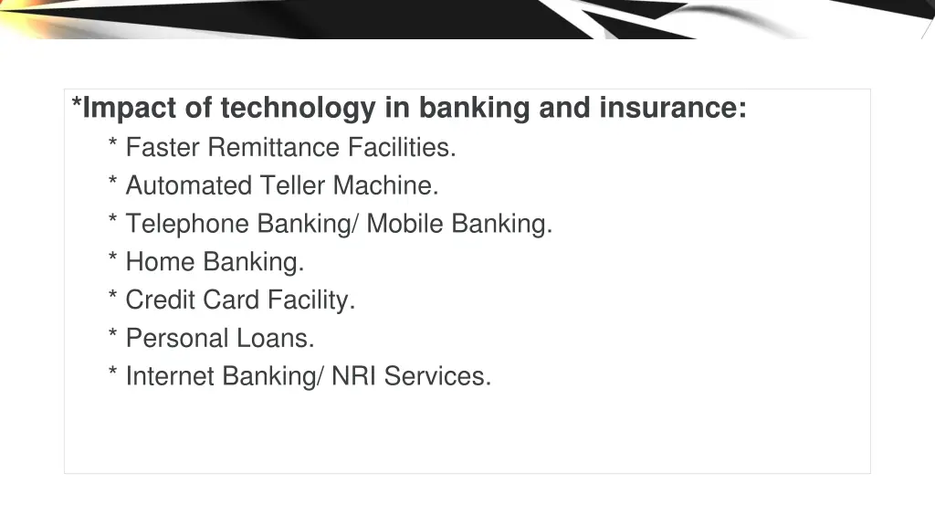 impact of technology in banking and insurance