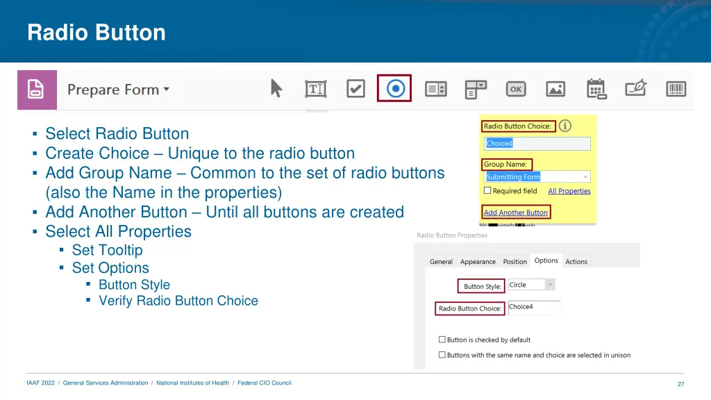 radio button