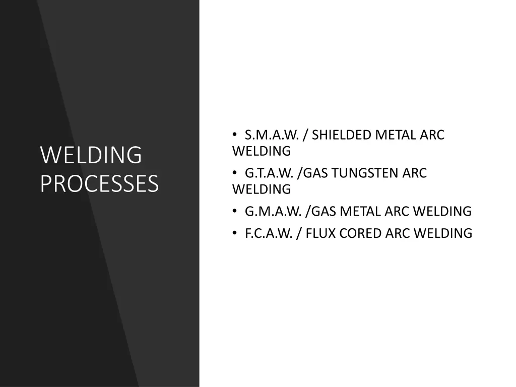 s m a w shielded metal arc welding