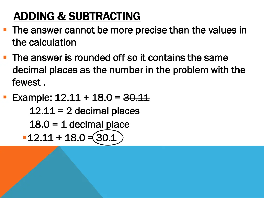 adding subtracting adding subtracting the answer