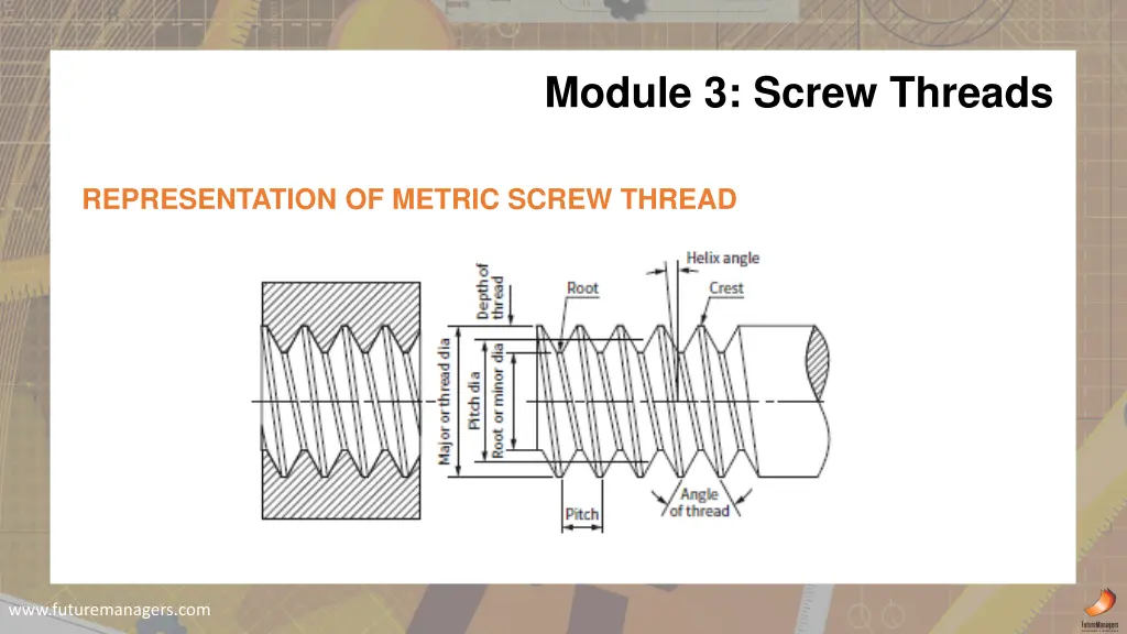 module 3 screw threads