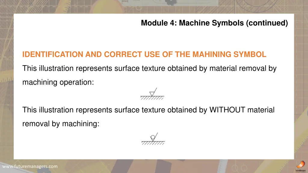 module 4 machine symbols continued