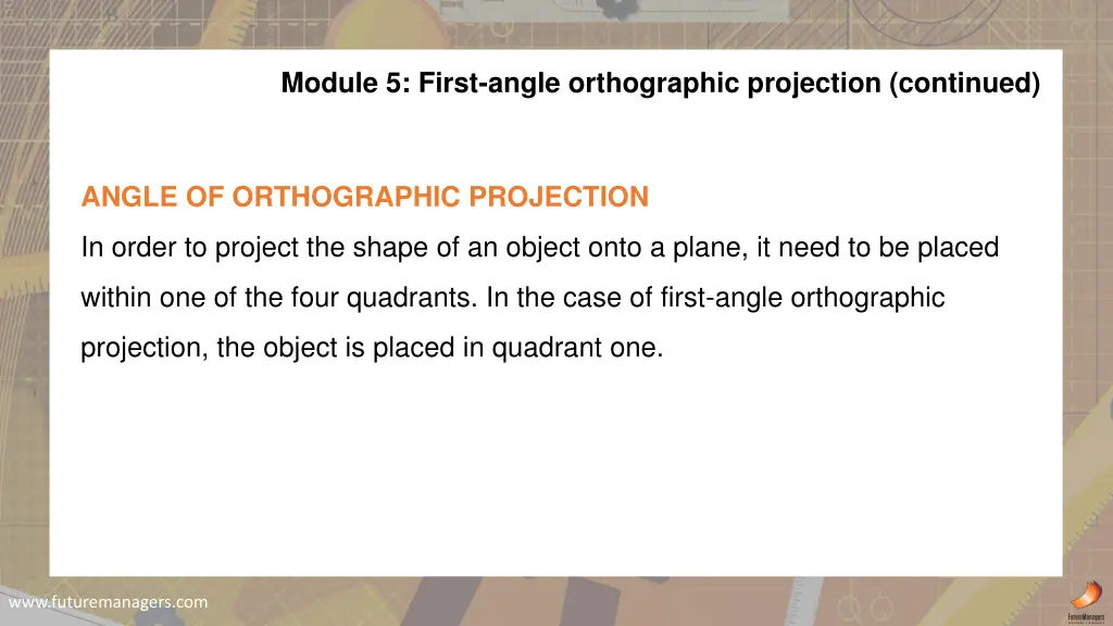 module 5 first angle orthographic projection 2