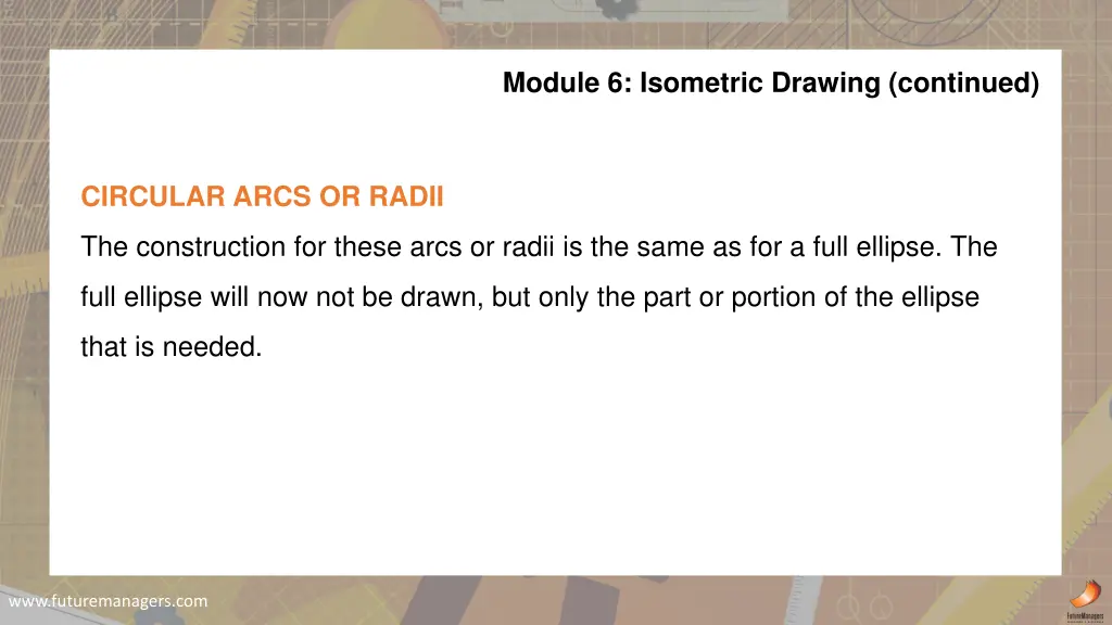 module 6 isometric drawing continued