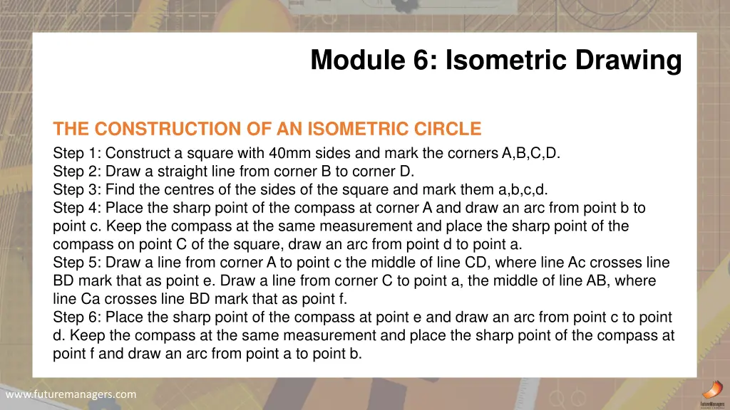 module 6 isometric drawing