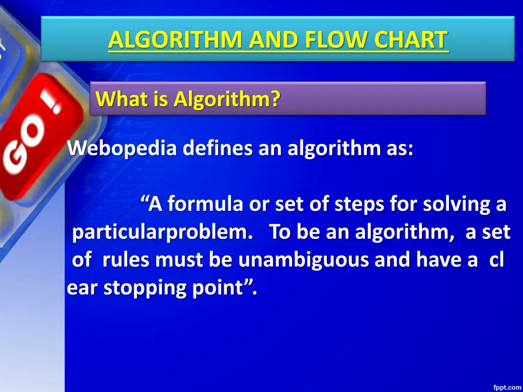 algorithm and flow chart 5