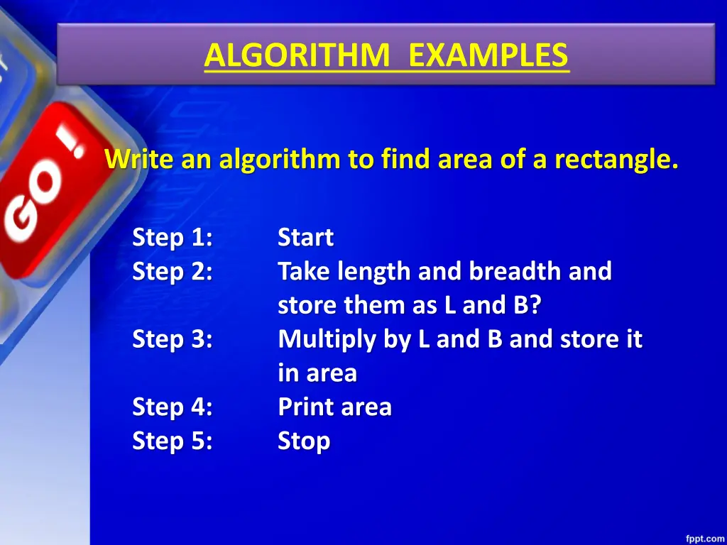 algorithm examples 2