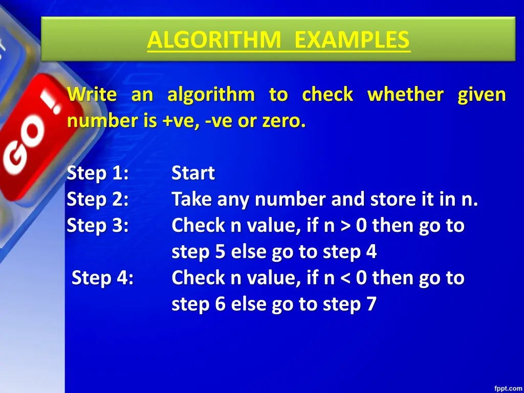 algorithm examples 4