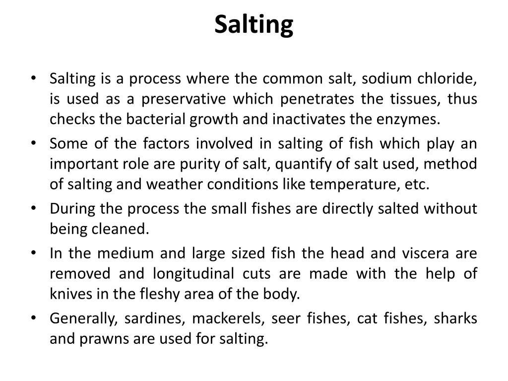 salting