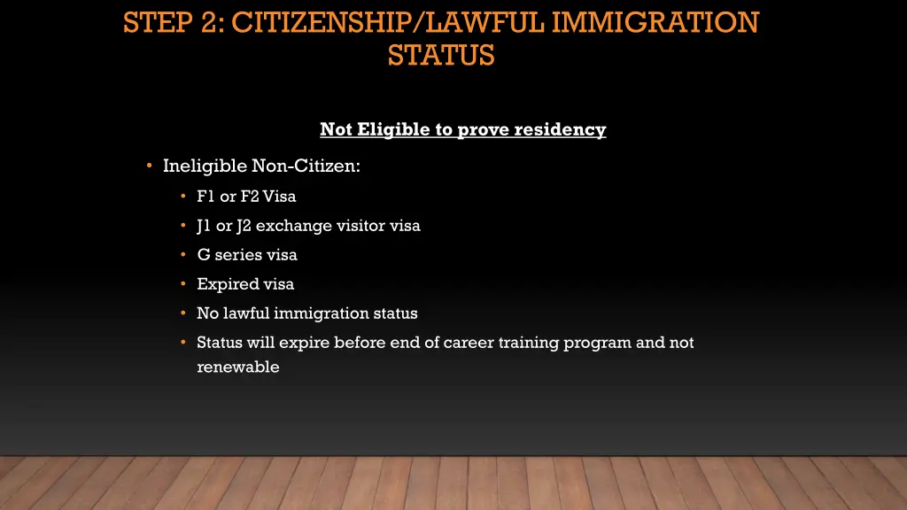 step 2 citizenship lawful immigration status 1