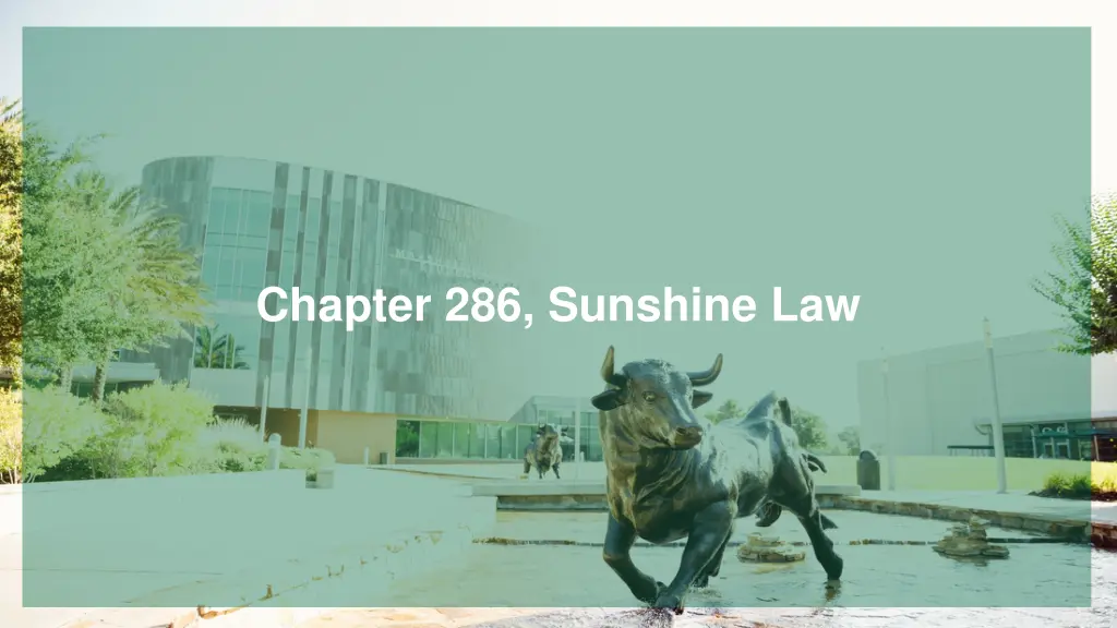 chapter 286 sunshine law